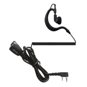 PY-29KRA Micro-Auricular cable rizado tipo Kenwwod 2 Pins