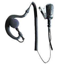 PY-29ILR Micro-Auricular cable rizado tipo Icom 2 Pins