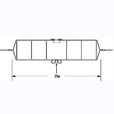 WD-330 Antena Dipolo de Hilo HF