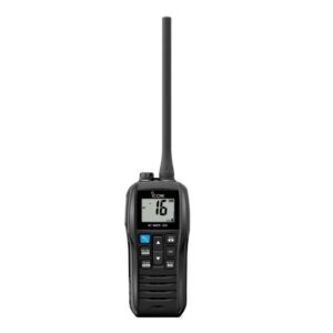 ICM-25 EURO EVO NEGRO Walkie Banda Marina VHF